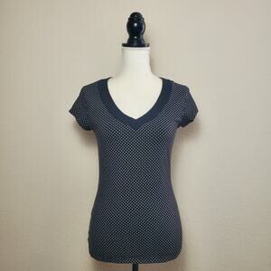 Express Polka Dot Print Top Small